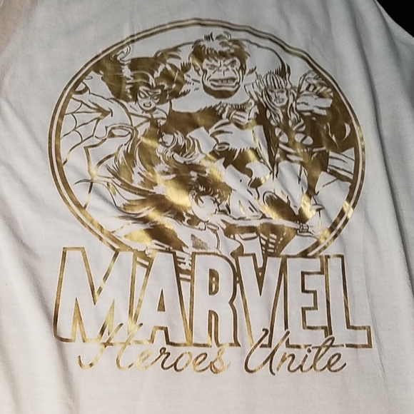 Marvel Heros Unite quarter sleeve size L - Picture 6 of 8